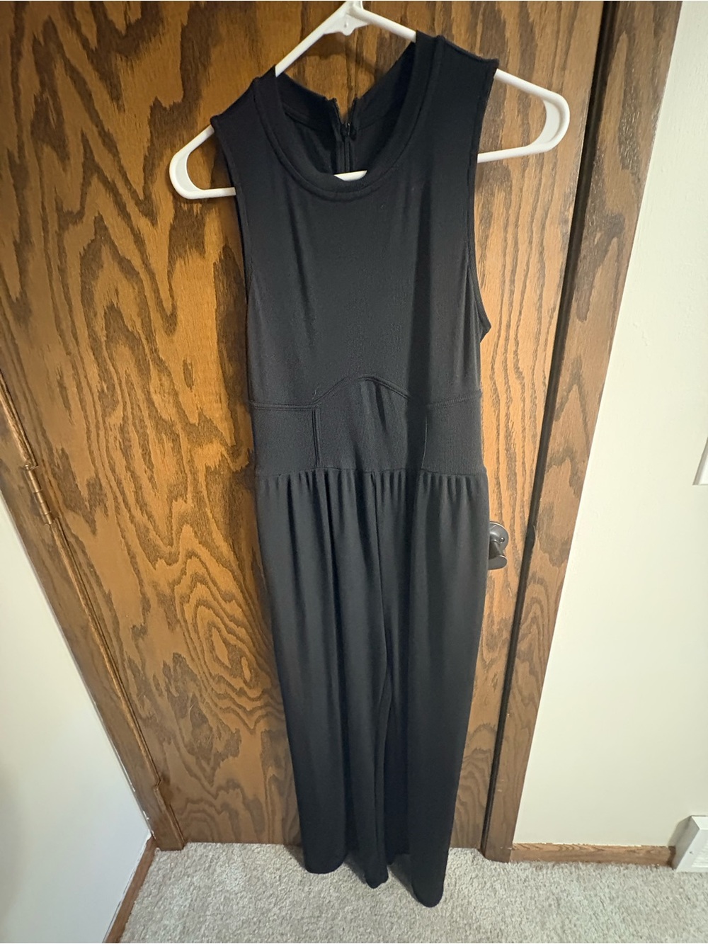 Sleeveless Black Jumpsuit